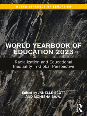 cover image of World Yearbook of Education 2023